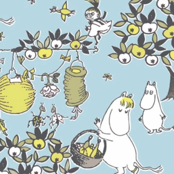 Havi Other - Moomin Jubilee Blue Paper Cocktail Napkins